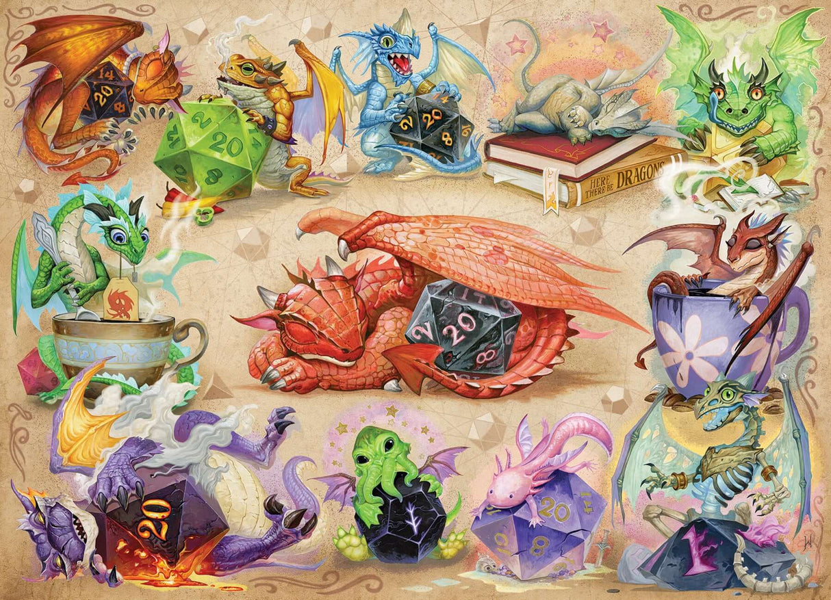 D20 Dragons | 500 Piece