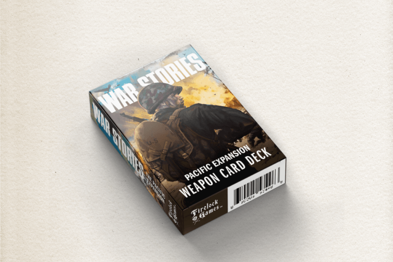 War Stories: Pacific WWII Weapon Cards & Initiative Deck for RPG