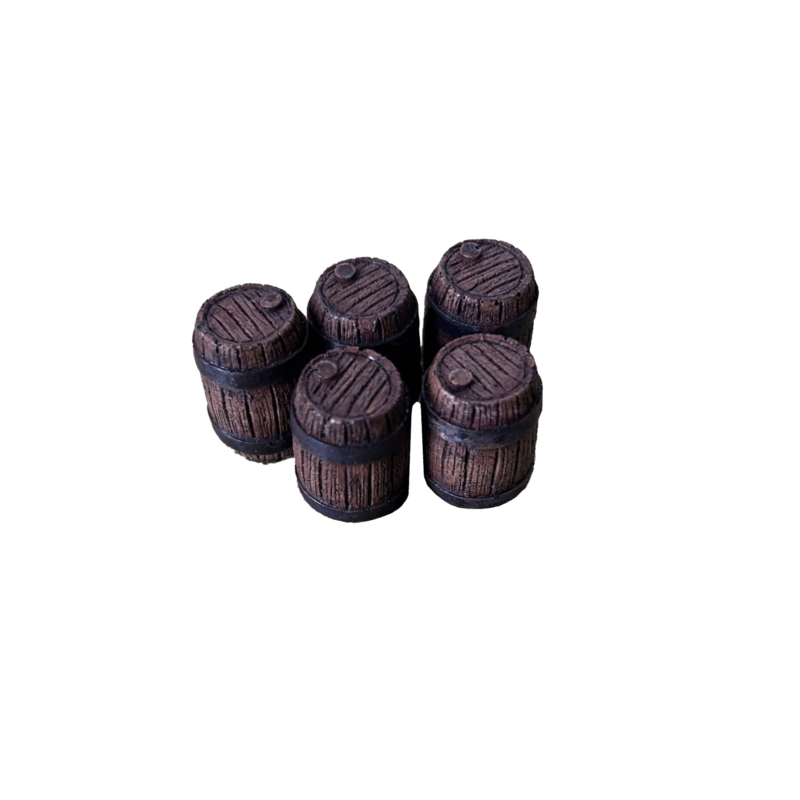 10 Resin Plastic Barrels