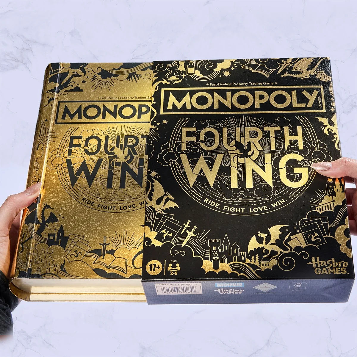 Fourth Wing Edition Monopoly Board Game