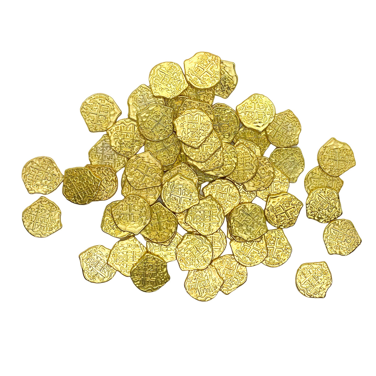 Metal Gold Pirate Doubloons