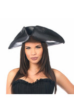 Load image into Gallery viewer, Faux Leather Pirate Hat