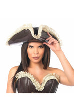 Load image into Gallery viewer, Faux Leather Pirate Hat