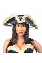 Load image into Gallery viewer, Faux Leather Pirate Hat