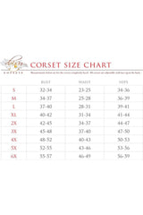 Top Drawer 4 PC Pirate Lady Corset Costume