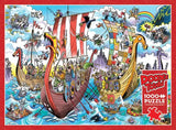 DoodleTown: Viking Voyage | 1000 Piece Puzzle