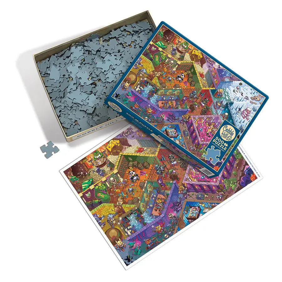 Dungeon Run 500 Piece Puzzle