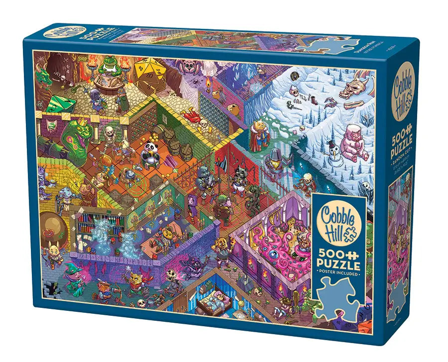 Dungeon Run 500 Piece Puzzle
