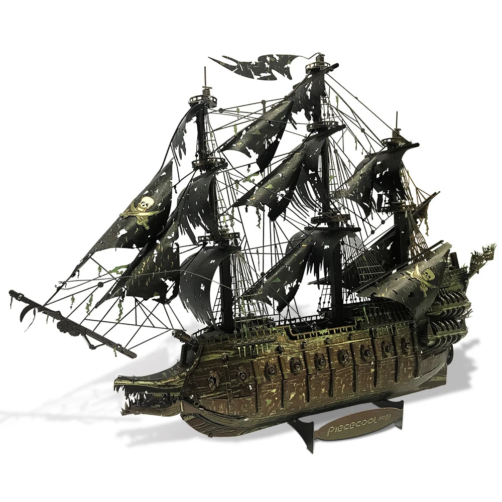 The Flying Dutchman 3D Metal Model