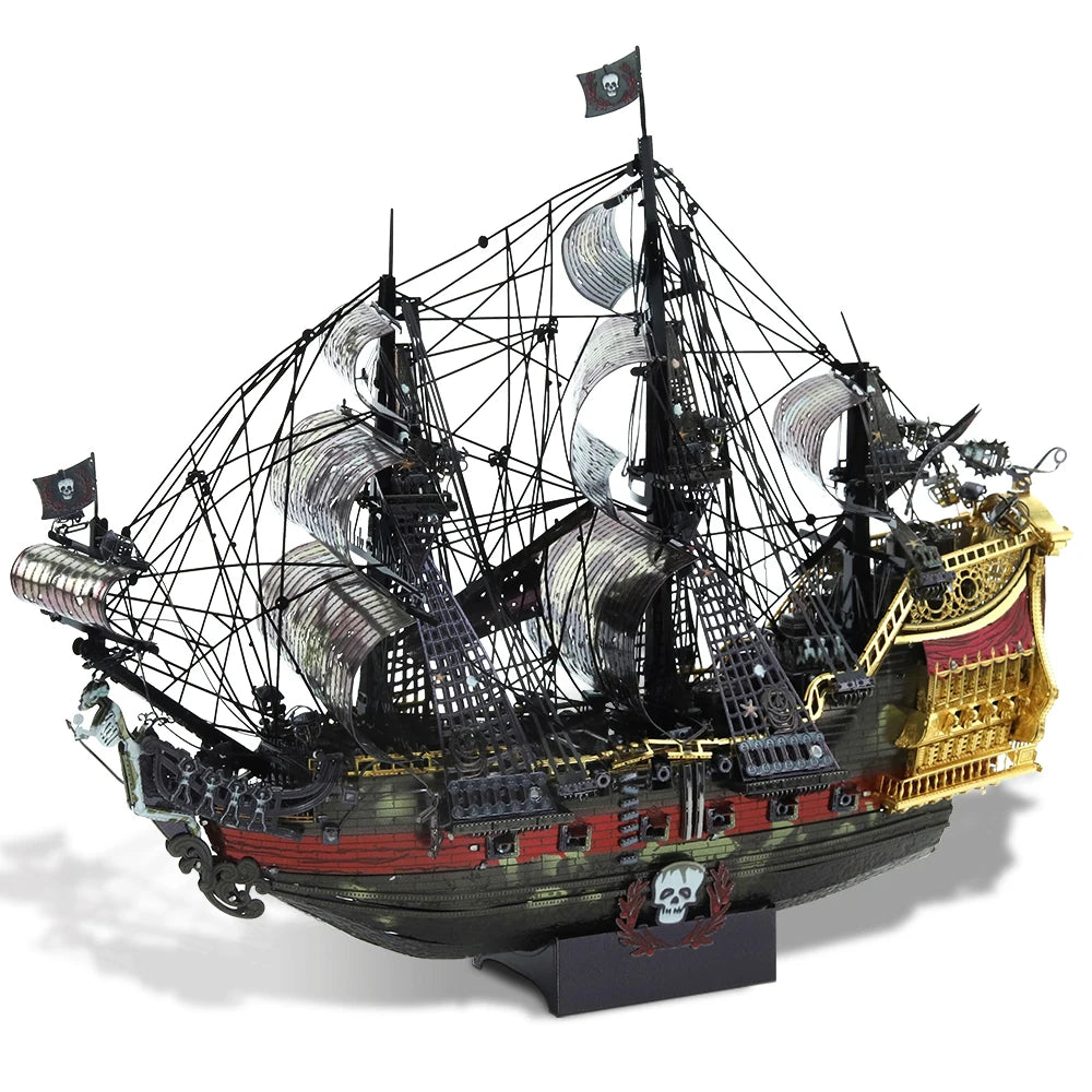 The Queen Anne's Revenge Pirate Ship 3D Model