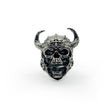 Horned Devil Skull Ring Stainless Steel