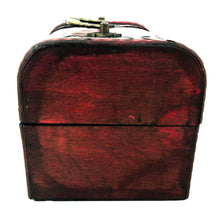 Load image into Gallery viewer, Wooden Pirate Treasure Chest Start Your Adventure