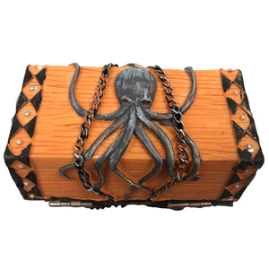Octopus Chest with Gold Doubloons