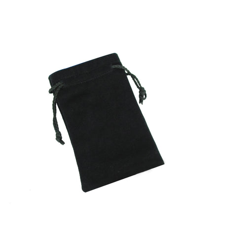 Metal Dragon Scale Black Dice Set with POUCH